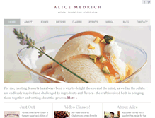 Tablet Screenshot of alicemedrich.com